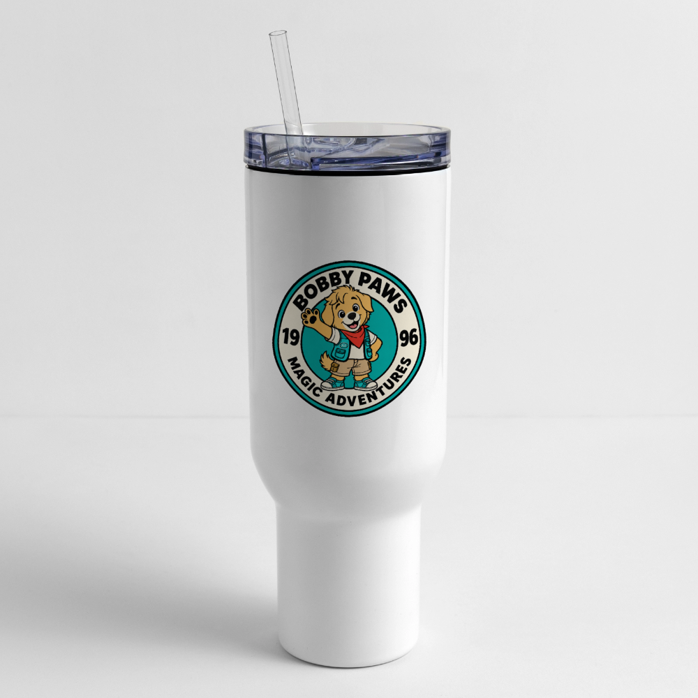 40 oz Travel Tumbler - white