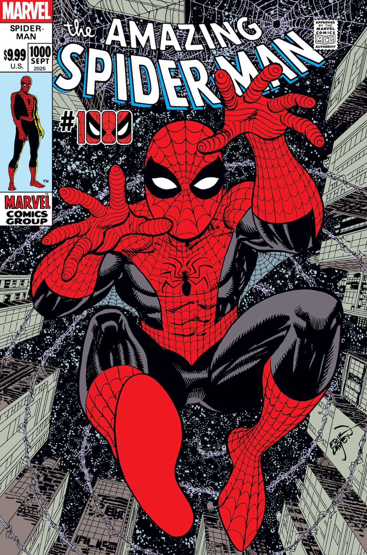 Amazing Spider-Man #1000 Larsen Variant Cover