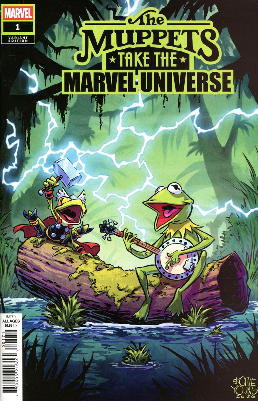 Muppets Take The Marvel Universe #1 CVR D