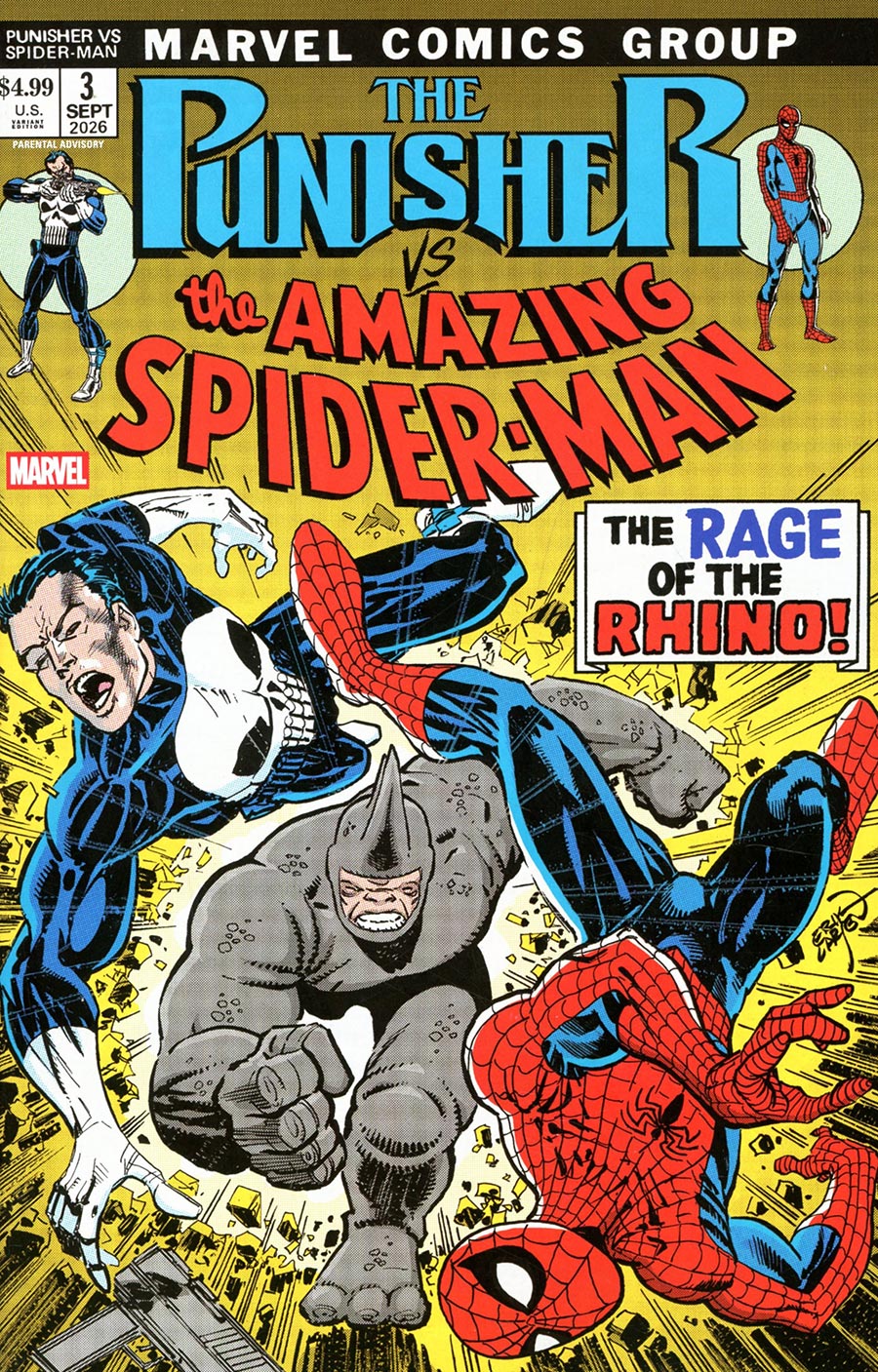 Punisher vs The Amazing Spider-Man #3 CVR C