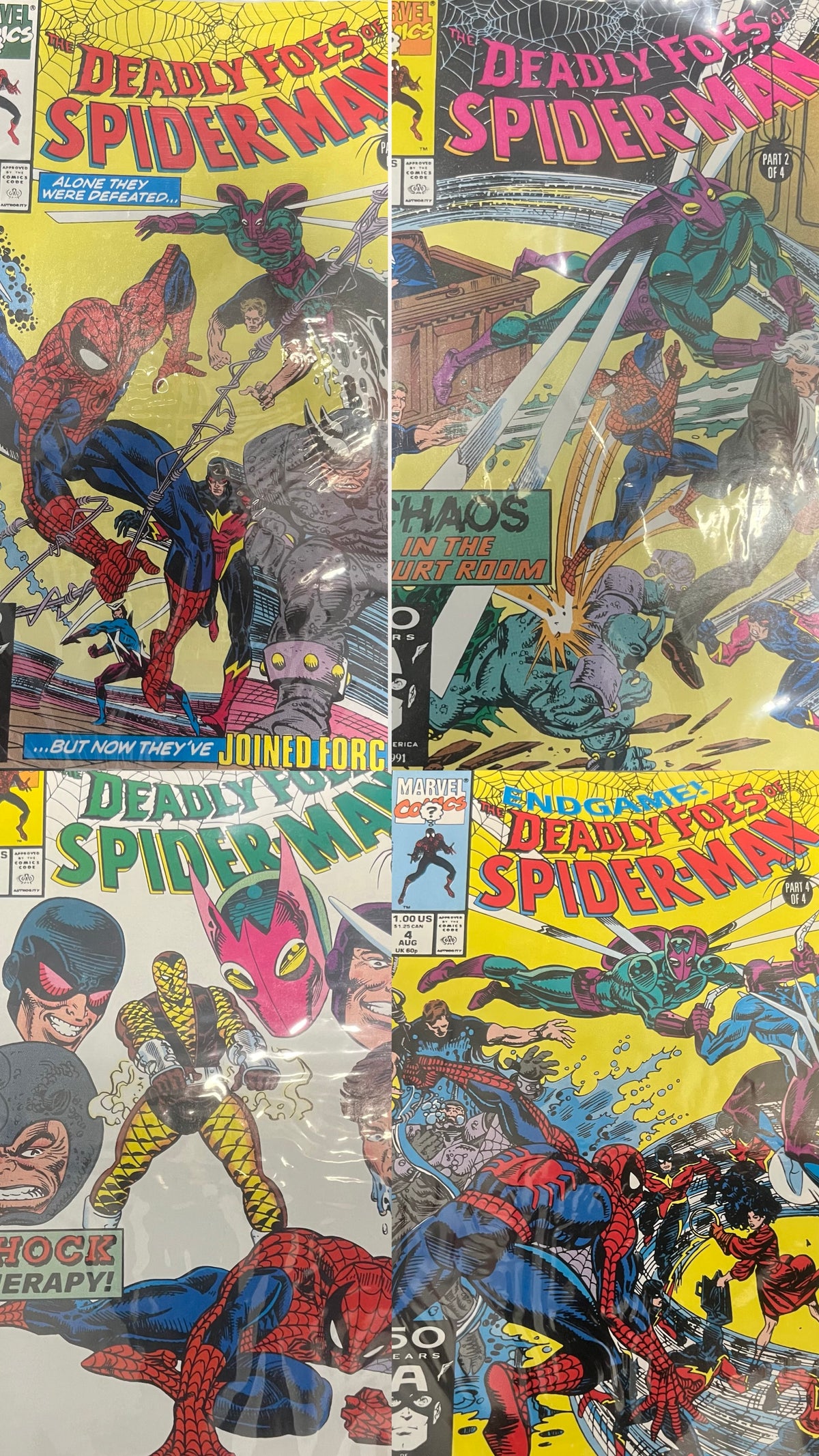 Deadly Foes: Spider-Man 1-4 (1991)