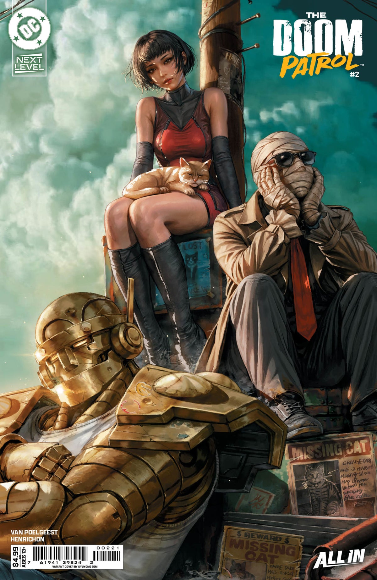 DOOM PATROL #2 CVR B KYUYONG EOM CARD STOCK VAR