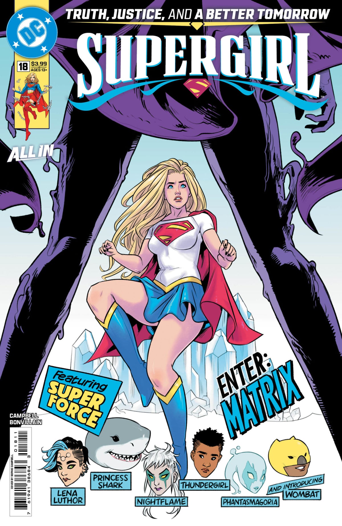SUPERGIRL #18 CVR A SOPHIE CAMPBELL