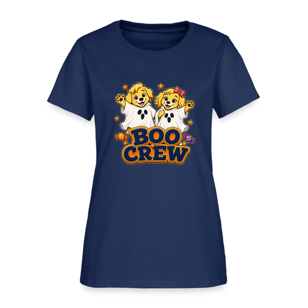 Bobby and Bonnie Halloween Women's T-Shirt -  blue dusk
