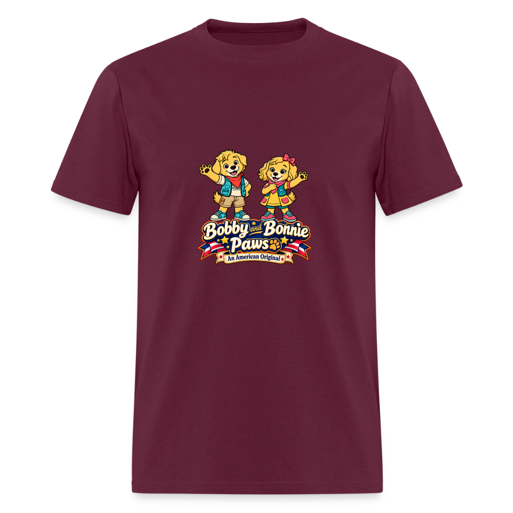 Men's T-Shirt - burgundy