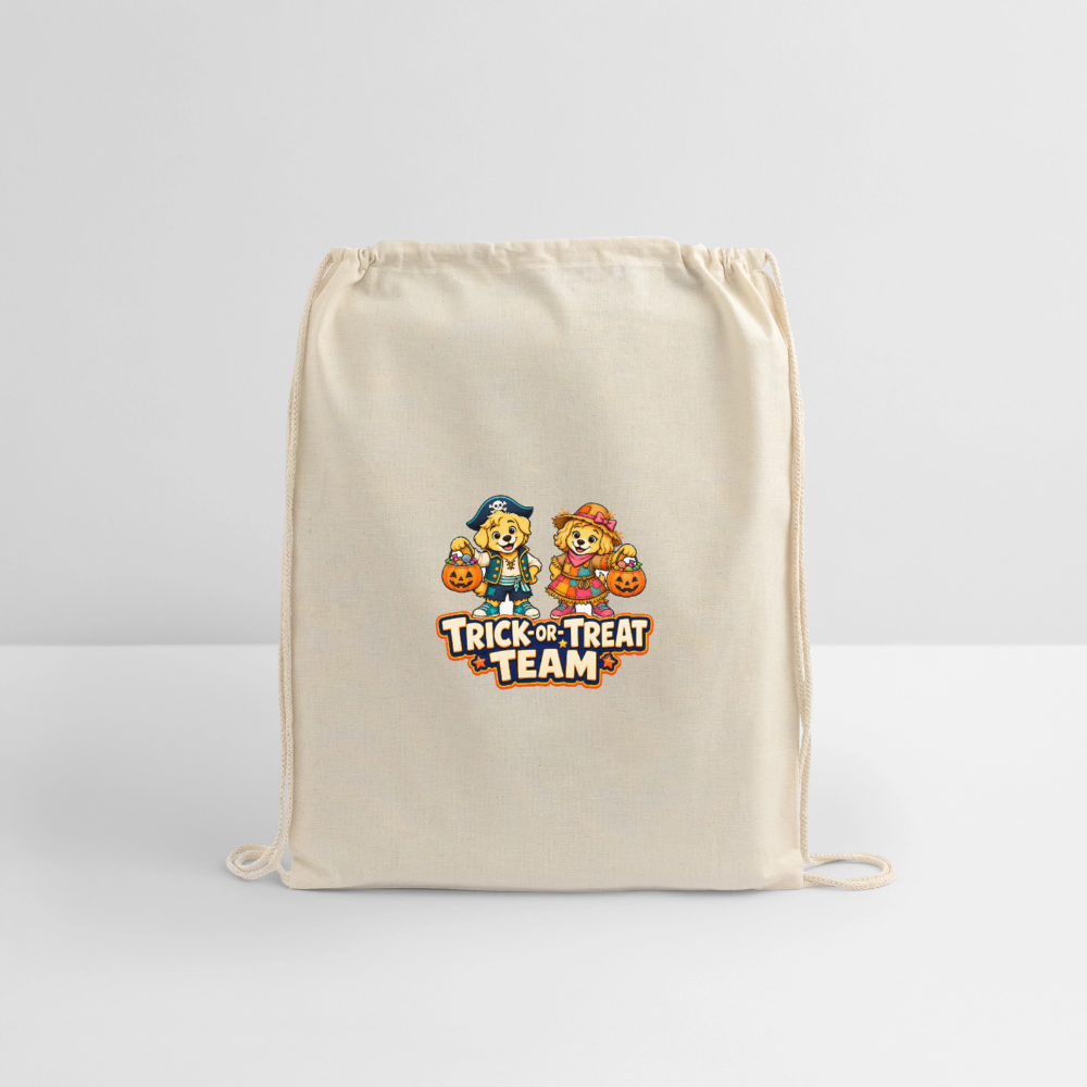 Cotton Drawstring Bag - natural