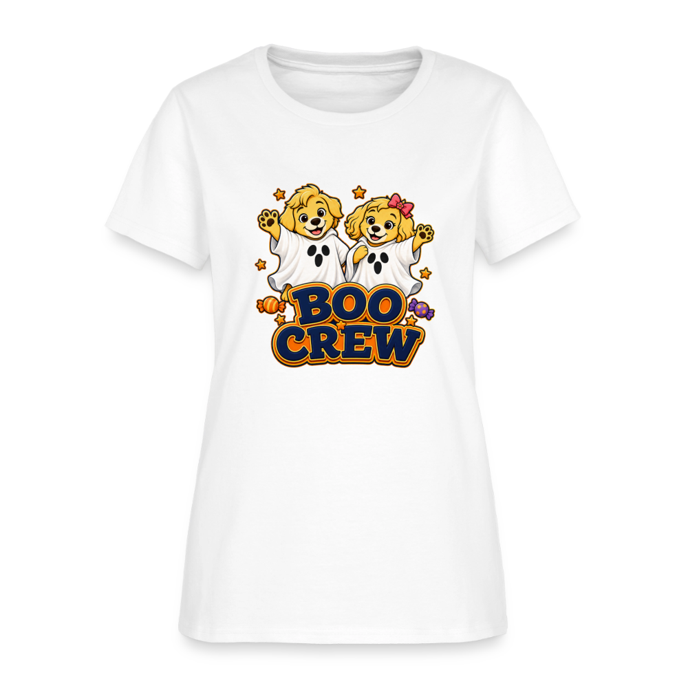 Bobby and Bonnie Halloween Women's T-Shirt - white