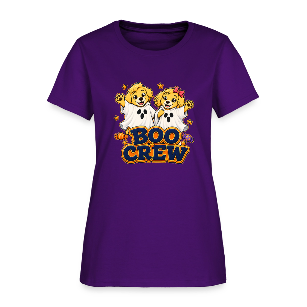 Bobby and Bonnie Halloween Women's T-Shirt - purple
