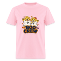 Bobby and Bonnie Halloween Boo Crew Men's T-Shirt - pink