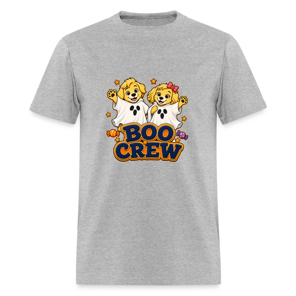 Bobby and Bonnie Halloween Boo Crew Men's T-Shirt - heather gray