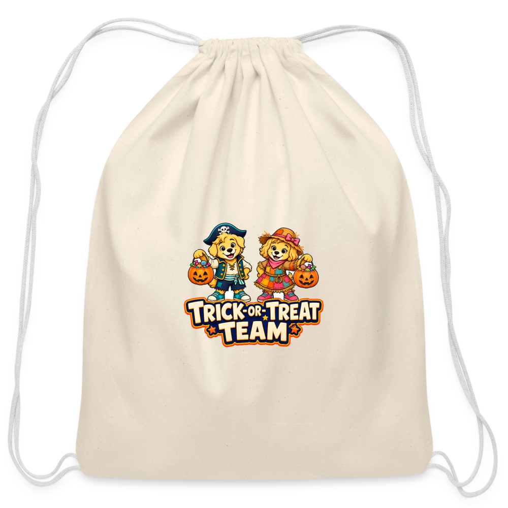 Cotton Drawstring Bag - natural
