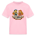 Bobby and Bonnie Halloween Trick or Treat Team Kids' T-Shirt - pink