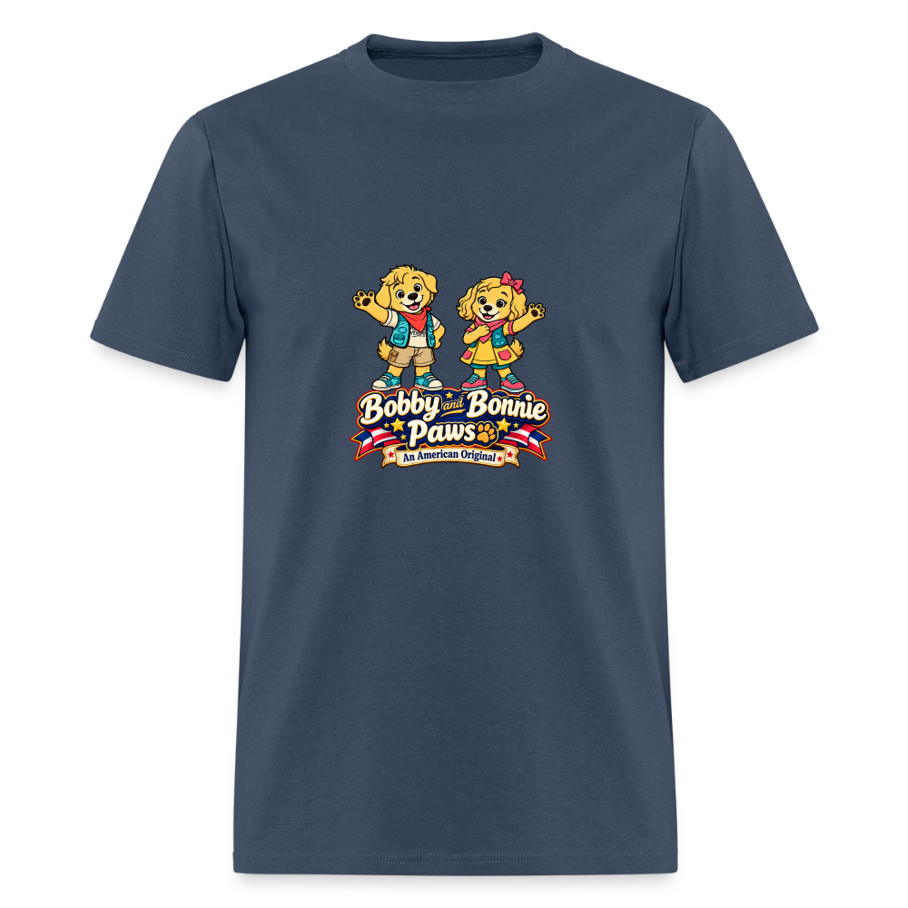 Men's T-Shirt -  blue dusk