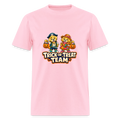 Bobby and Bonnie Halloween Trick or Treat Team Men's T-Shirt - pink