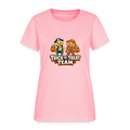 Bobby and Bonnie Halloween Trick or Treat Team Women's T-Shirt - pink