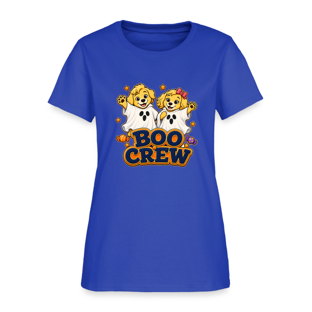 Bobby and Bonnie Halloween Women's T-Shirt - royal blue