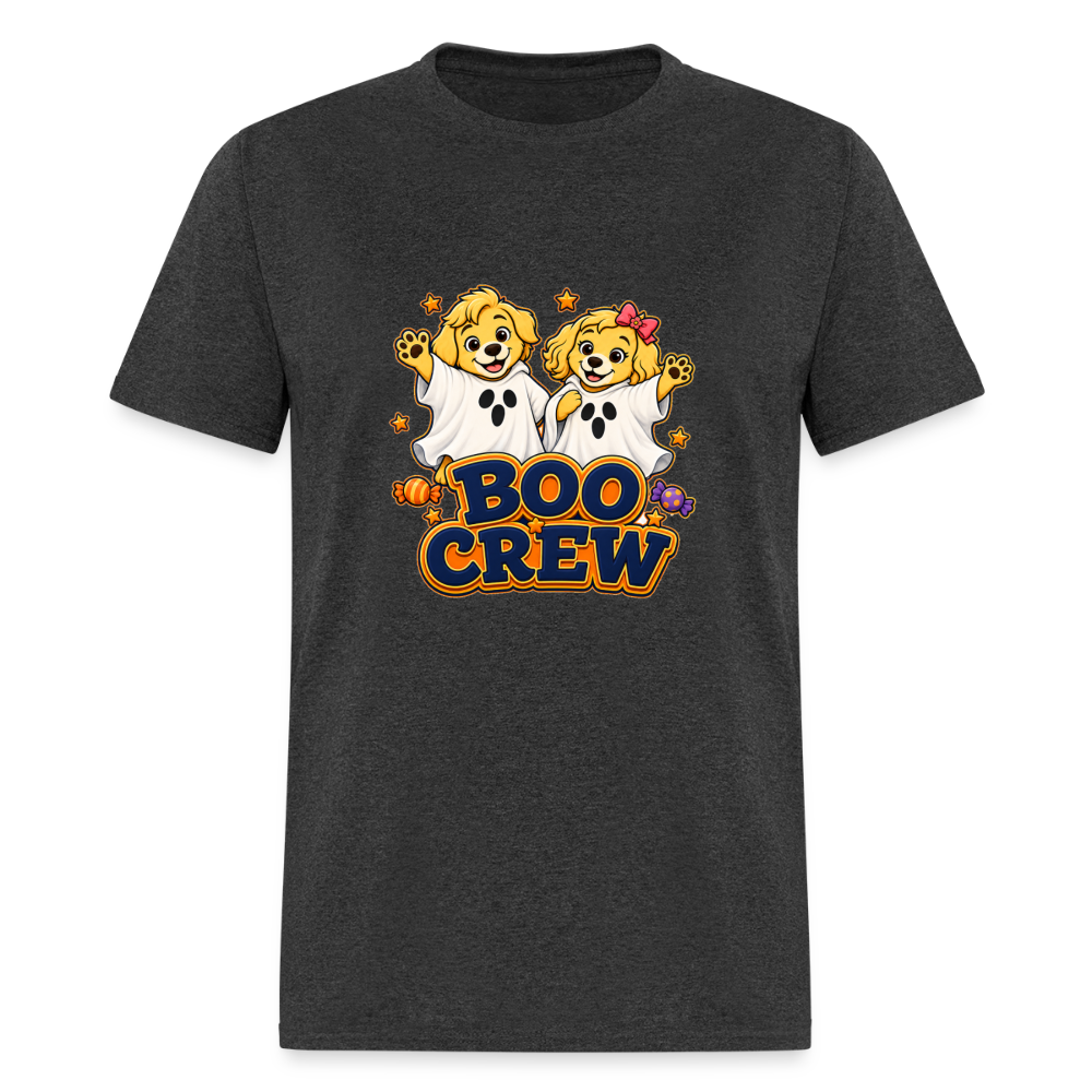 Bobby and Bonnie Halloween Boo Crew Men's T-Shirt - heather black