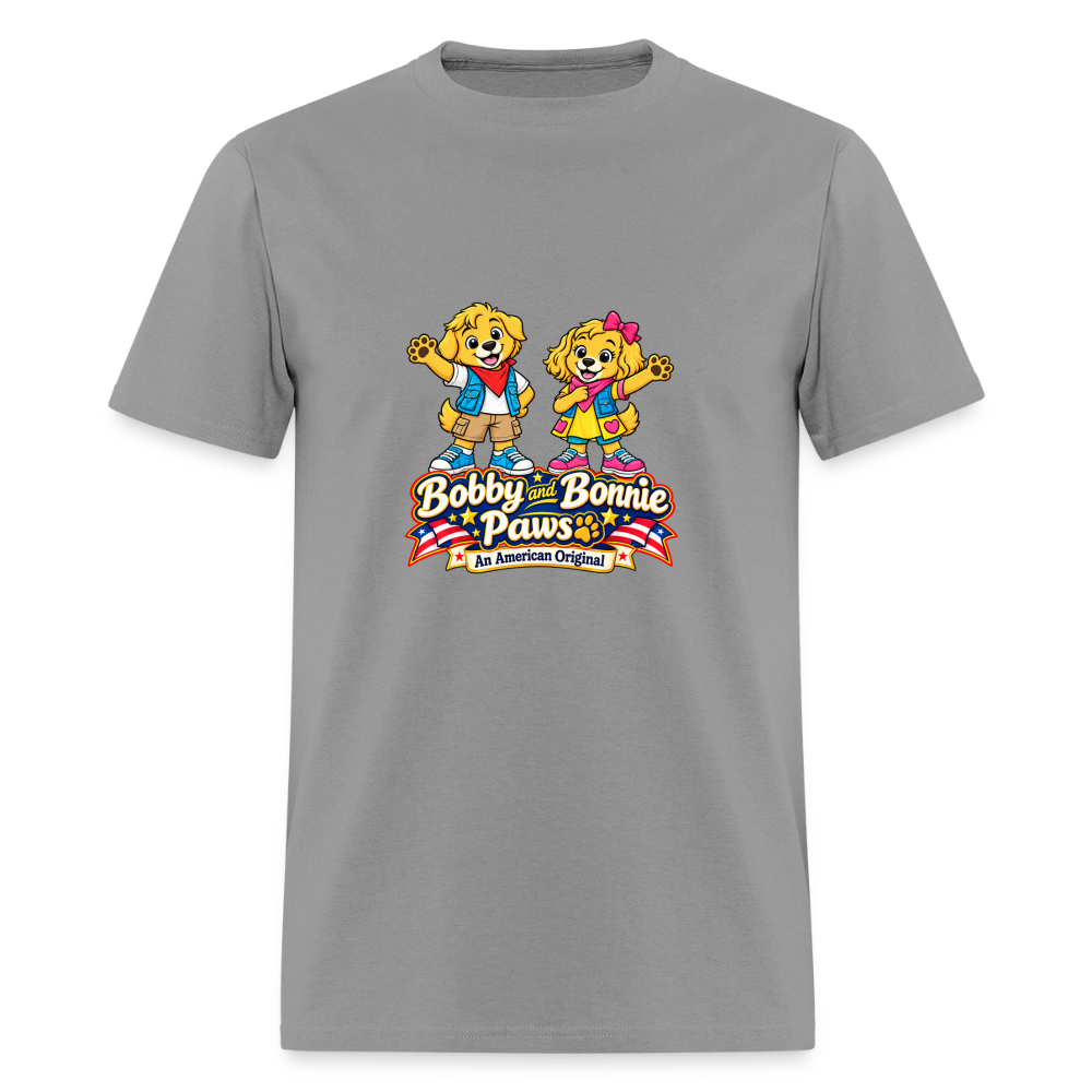 Men's T-Shirt Bobby and Bonnie Paws - rock