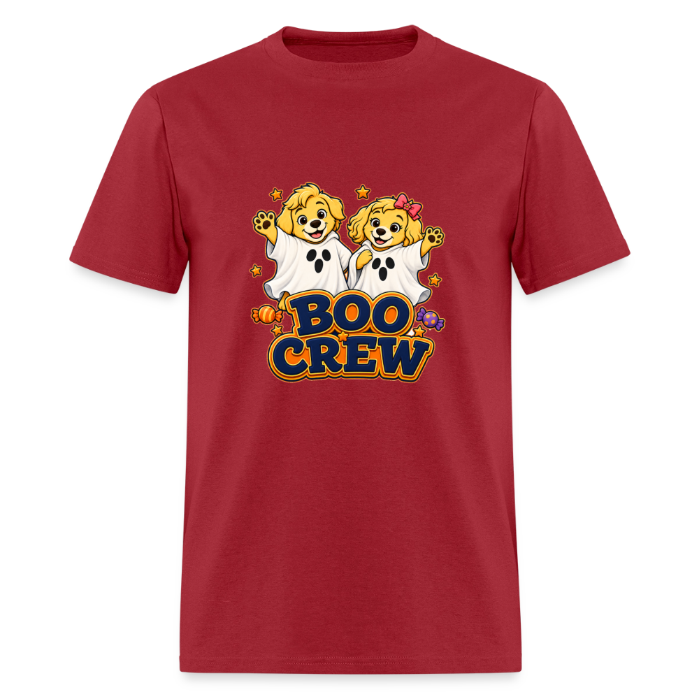 Bobby and Bonnie Halloween Boo Crew Men's T-Shirt - true red