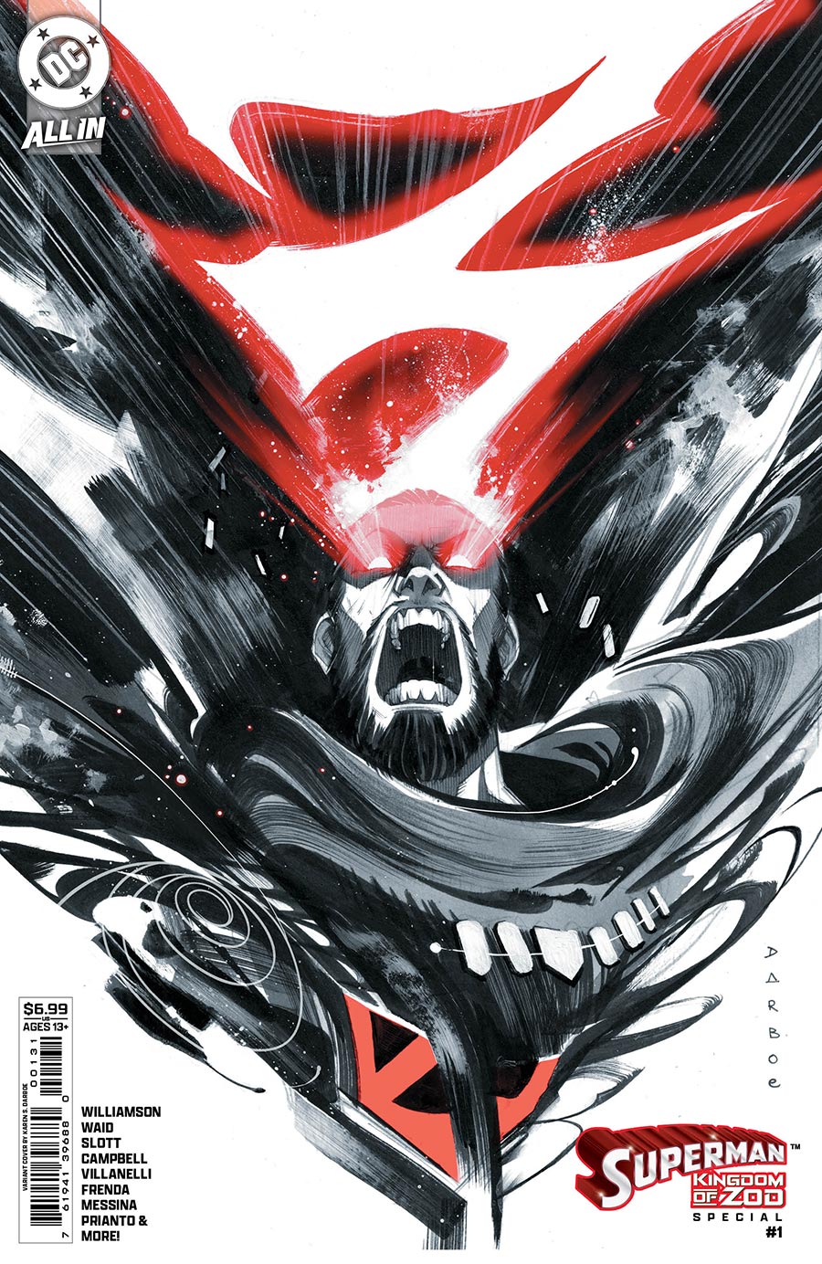 Superman Kingdom of Zod Special #1 Cover C Karen S. Darboe Card Stock Variant