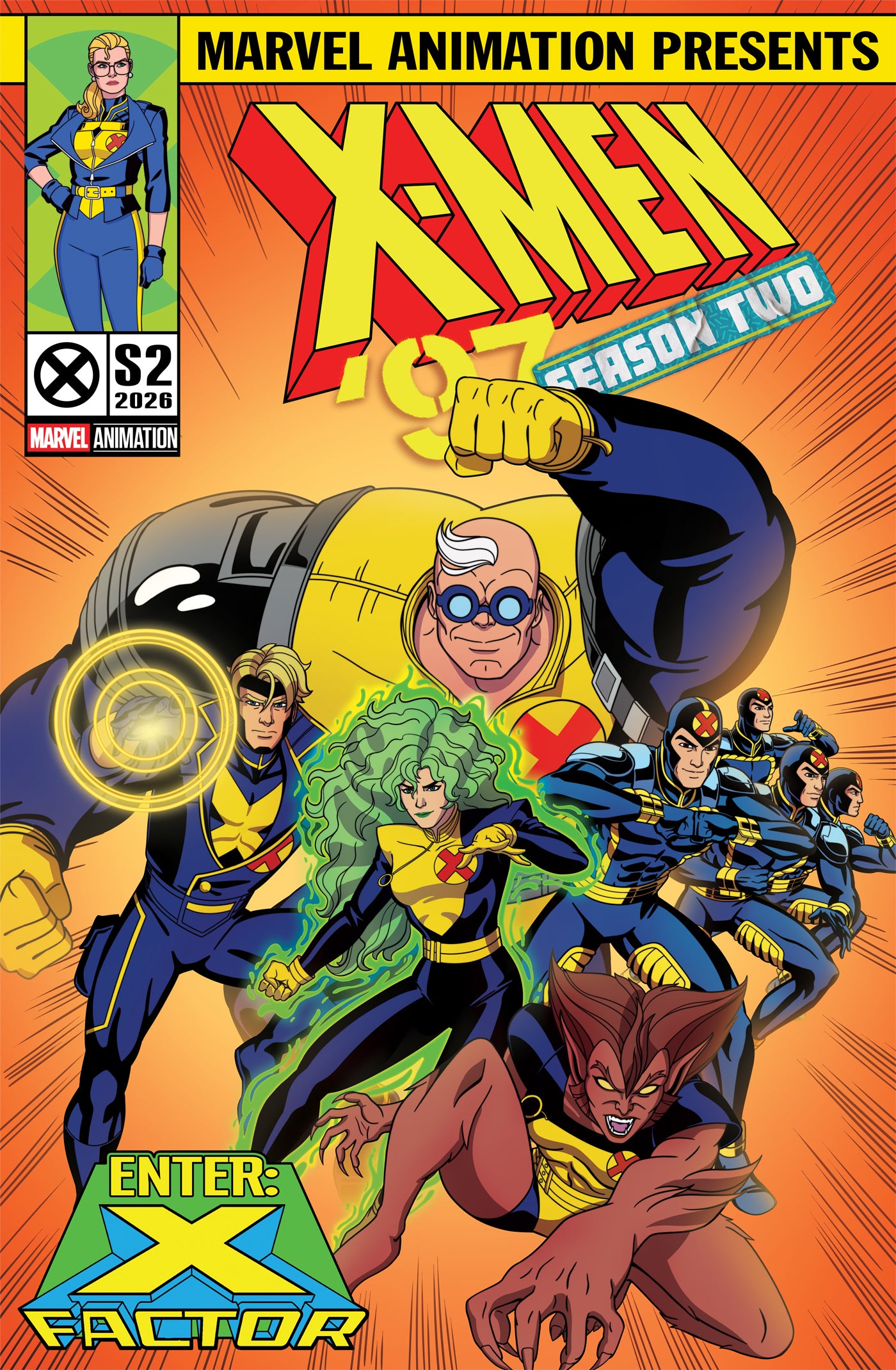 X-Men '97: Season Two #5 (Adam Stafford Animation Variant)