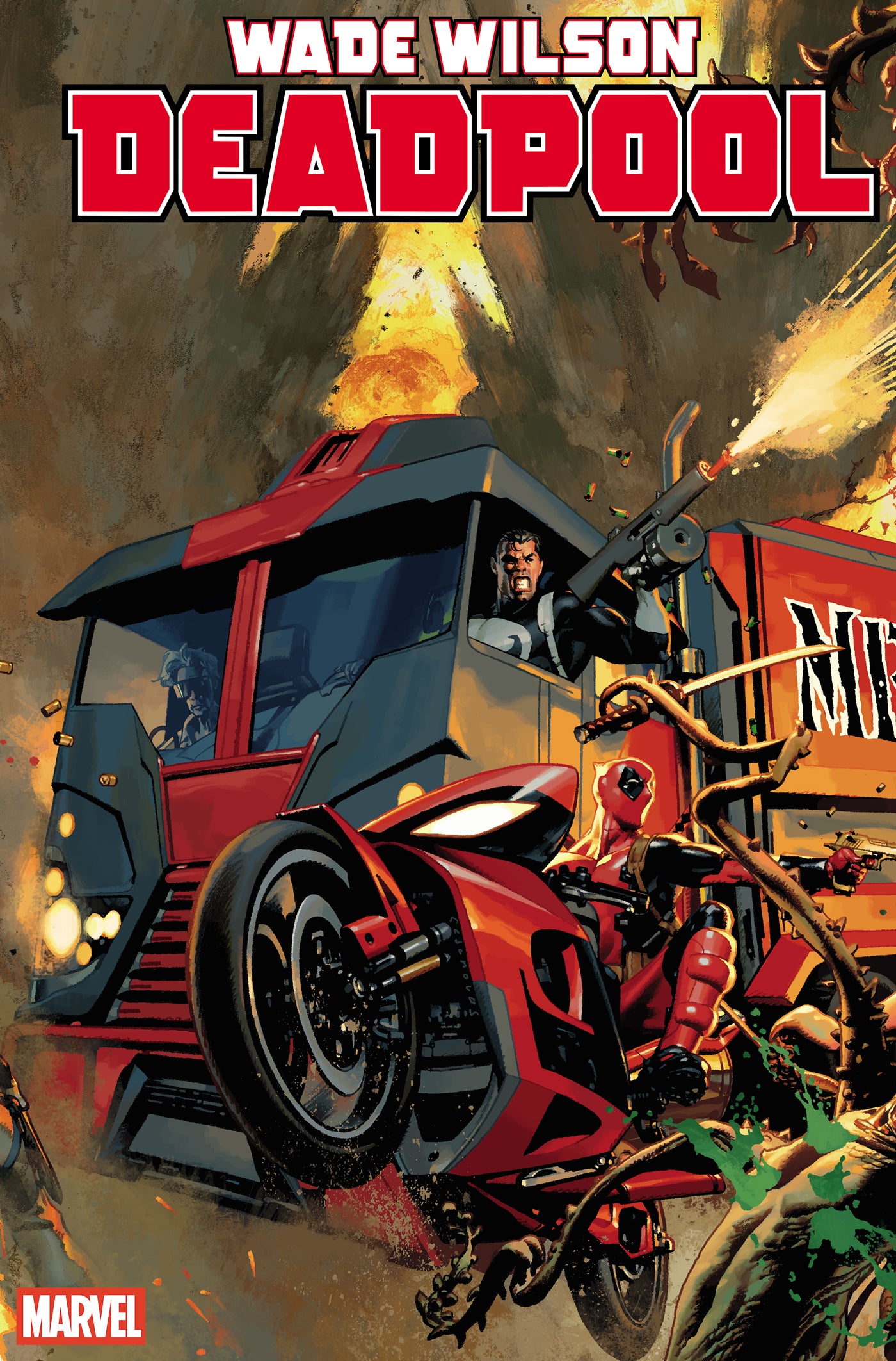 Wade Wilson: Deadpool #9 (Josemaría Casanovas 4-Part Connecting Variant)