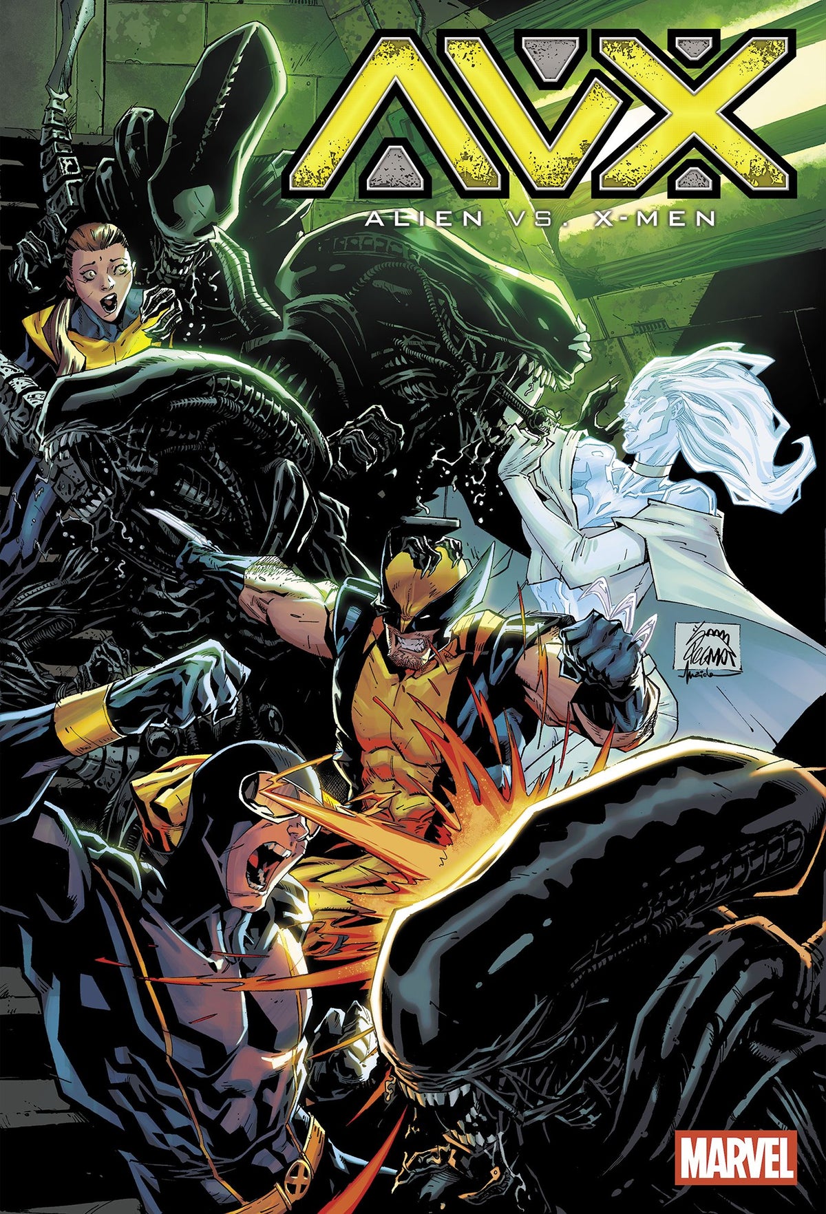 Alien vs. X-Men #1 Main Cover