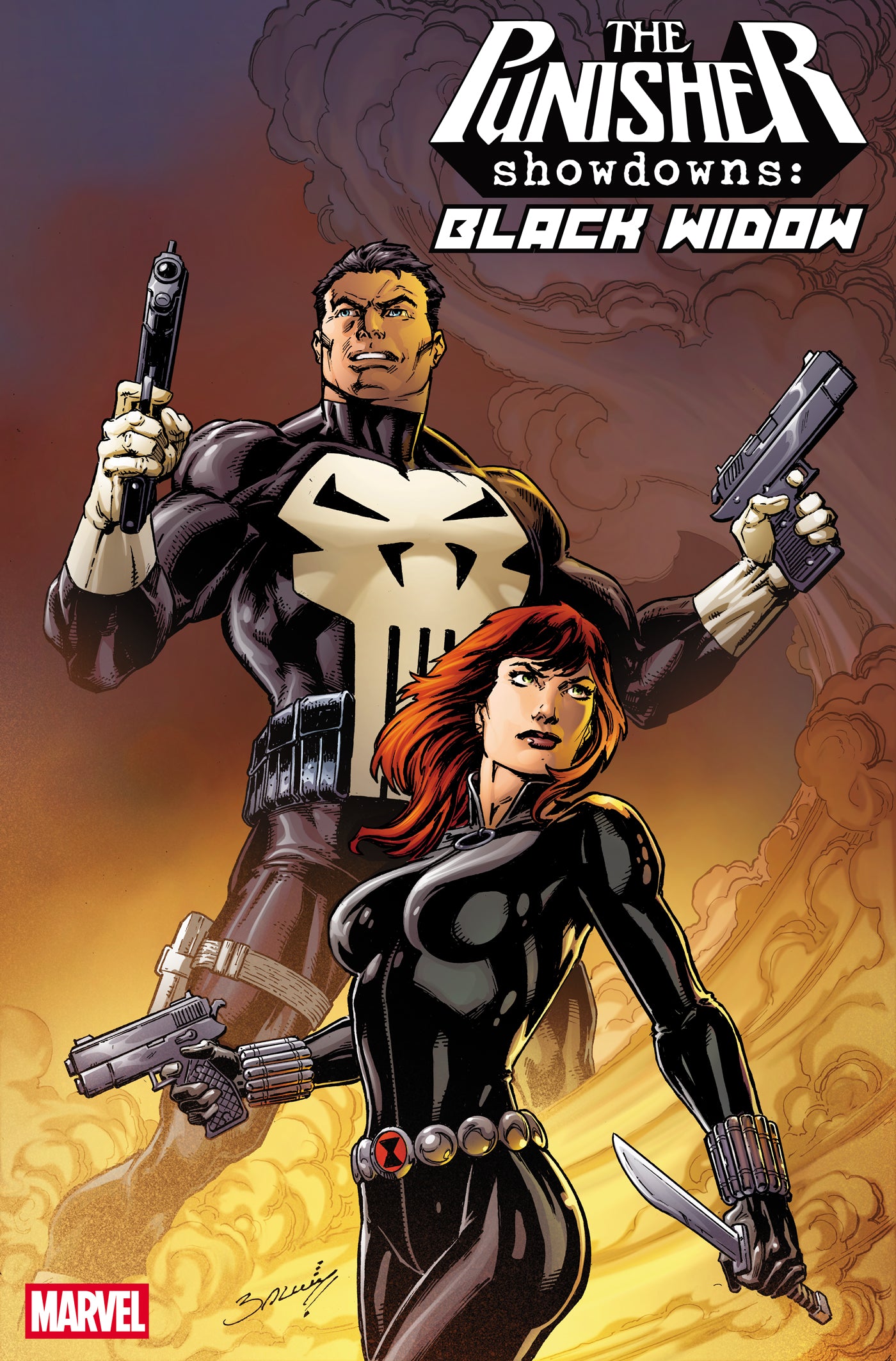 Punisher Showdowns: Black Widow #1 (Mark Bagley Variant)