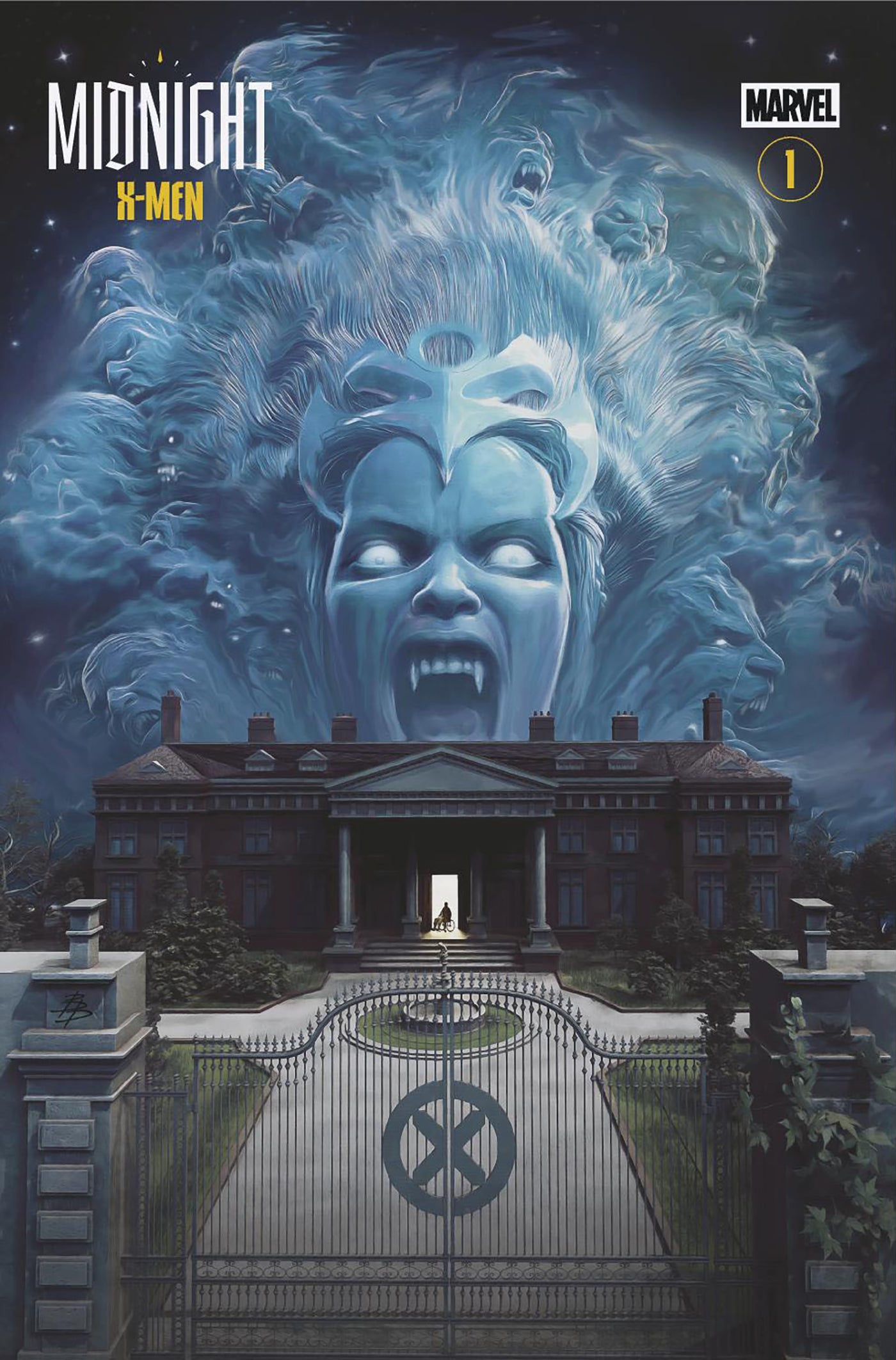 Midnight X-Men #1 (Bjorn Barends Midnight Horror Homage Variant)