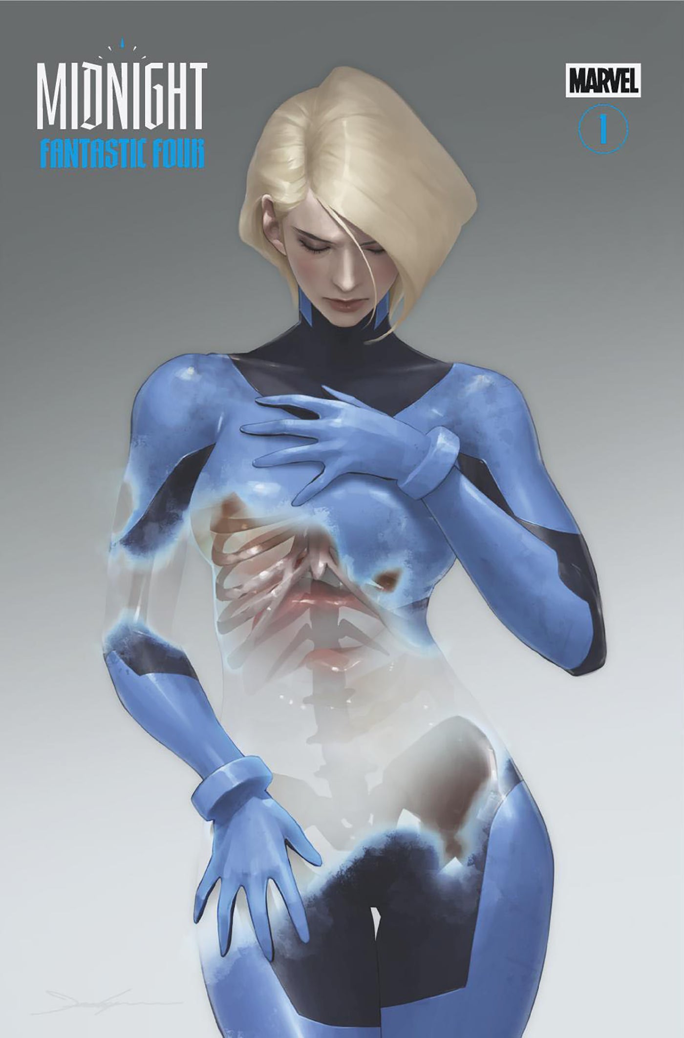 Midnight Fantastic Four #1 (Jeehyung Lee Midnight Gallery 1:25 Variant)