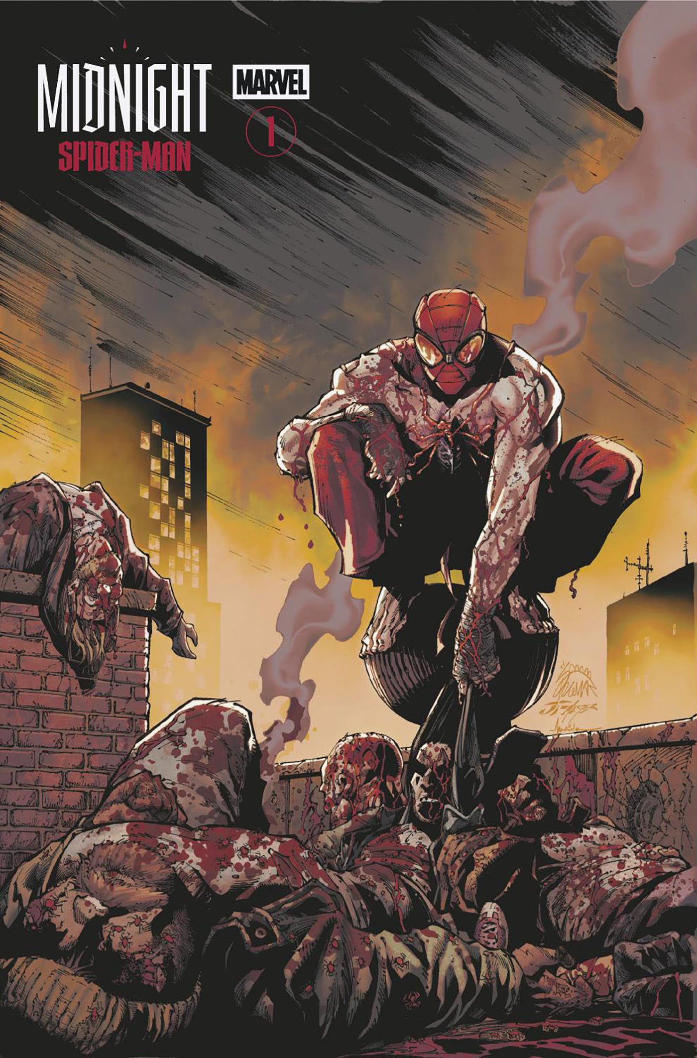 Midnight Spider-Man #1 (Ryan Stegman Midnight Bloodbath Variant)