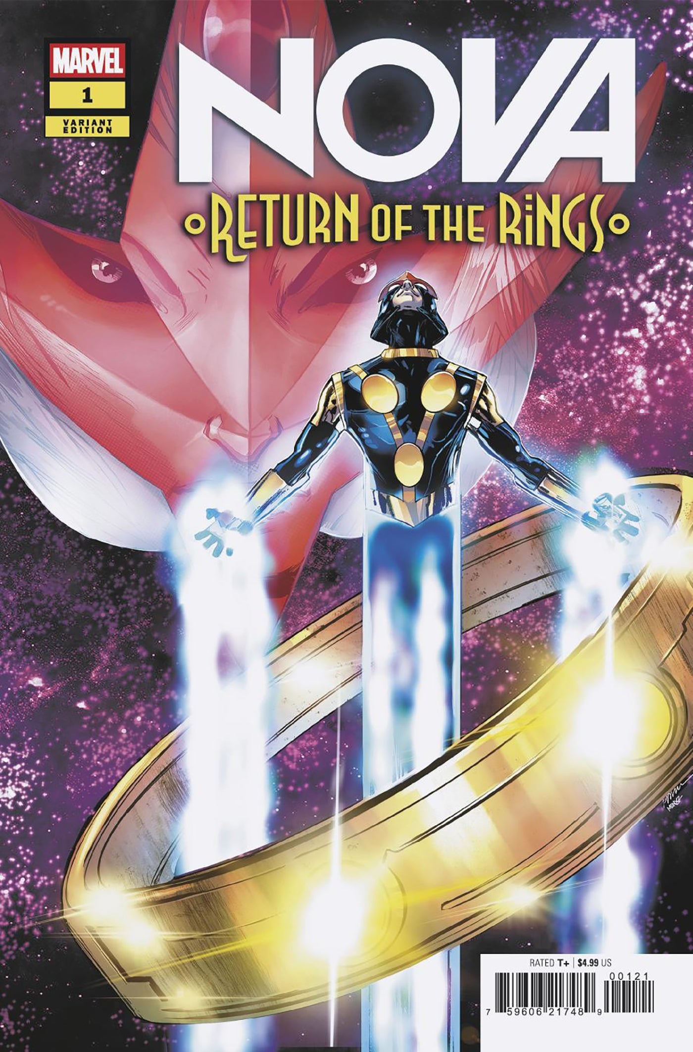 Nova: Return of the Rings #1 (Phil Jimenez Variant)