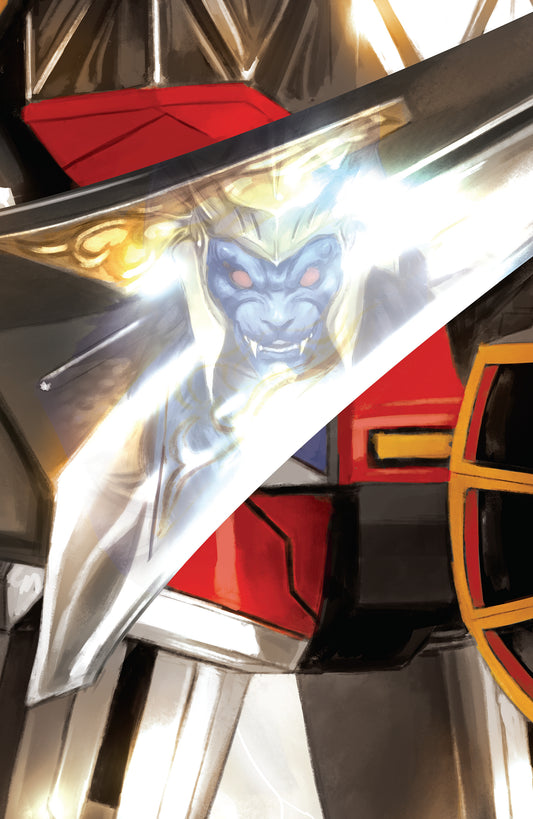 Mighty Morphin Power Rangers (2026) #5 (Miguel Mercado Megazord Card Stock Connecting Variant C)