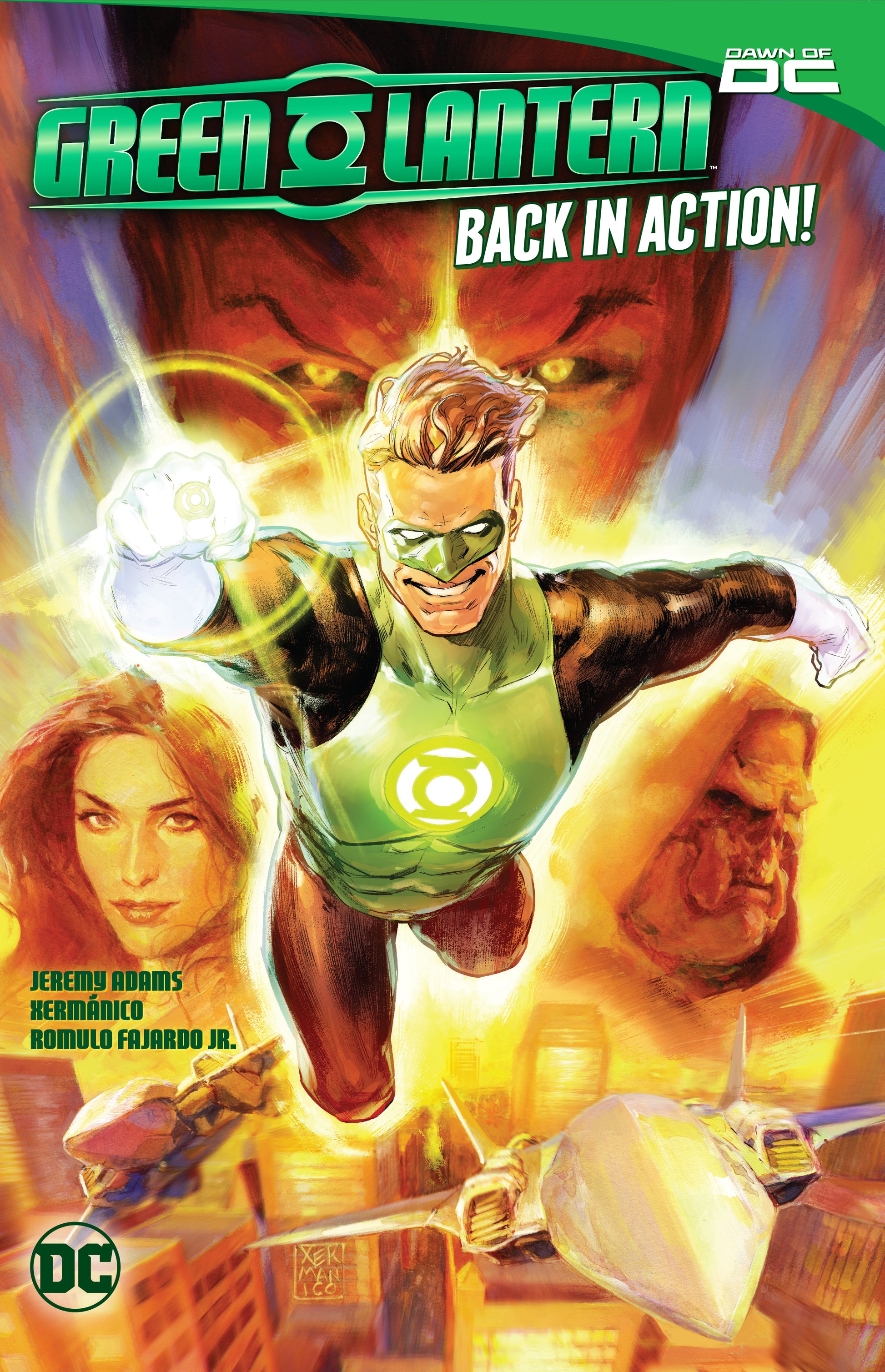 Green Lantern (2023) TP Vol 01 Back in Action Xermanico Cover