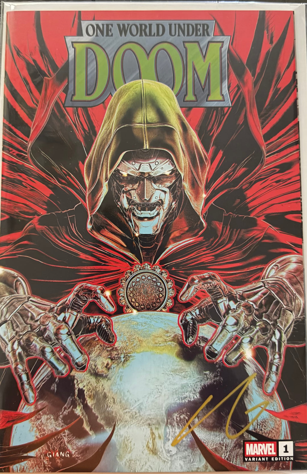 One World Under Doom #1 (John Giang signed)