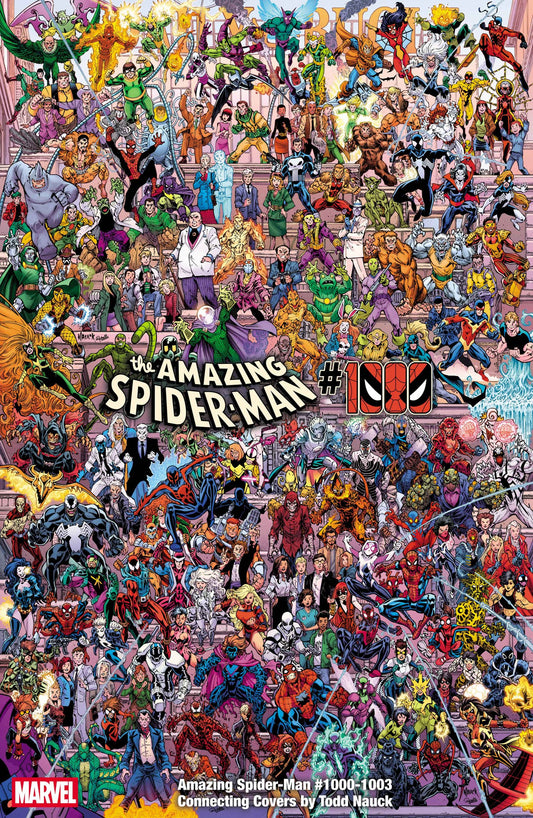 Amazing Spider-Man #1000 Todd Nauck Four-Part Connecting Variant Cover