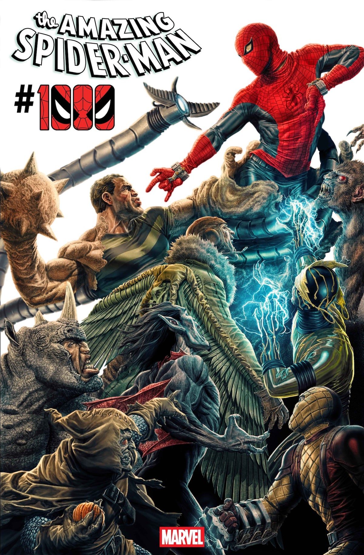Amazing Spider-Man #1000 Bermejo Variant Cover