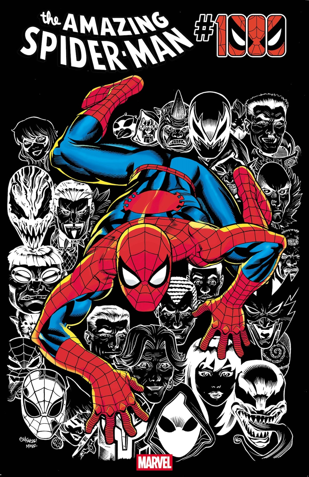 Amazing Spider-Man #1000 McGuinness Foil Variant Cover