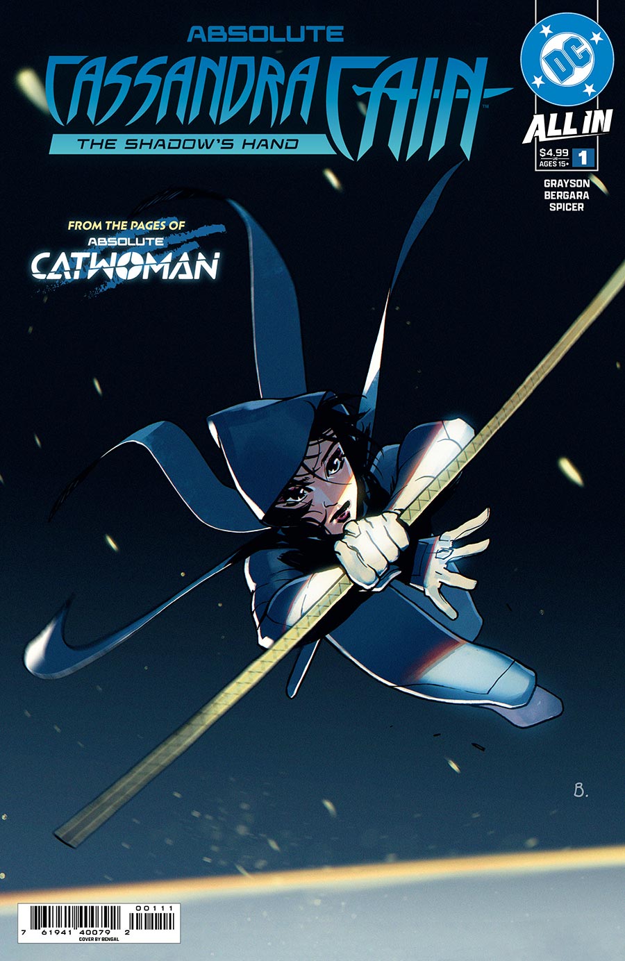 Absolute Cassandra Cain The Shadows Hand #1 CVR A