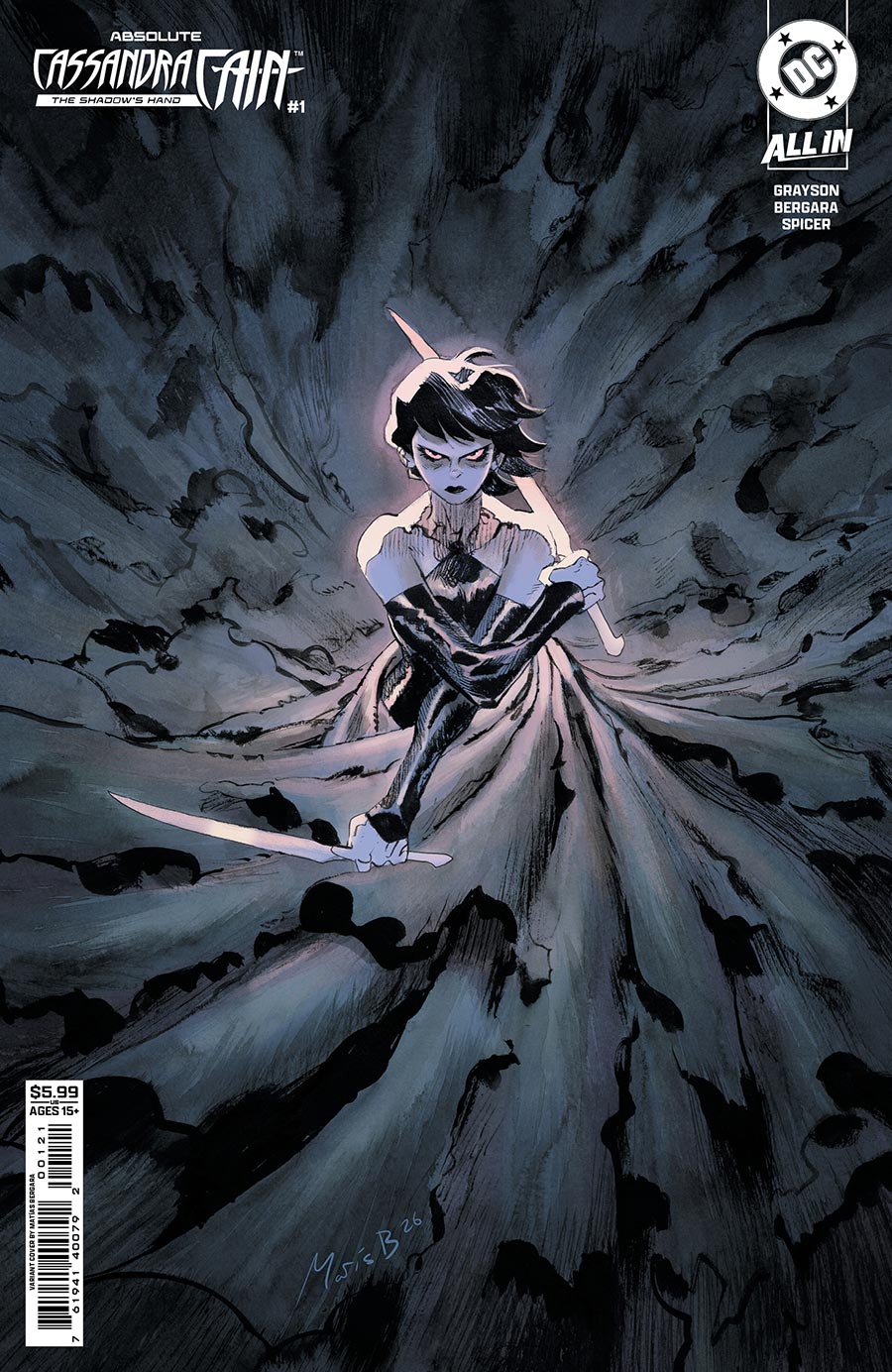 Absolute Cassandra Cain The Shadows Hand #1 CVR B