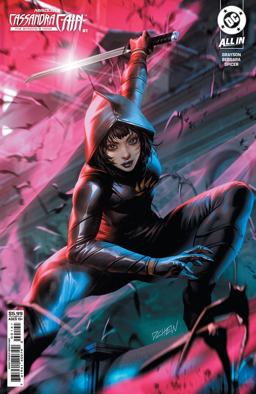 Absolute Cassandra Cain The Shadows Hand #1 CVR D
