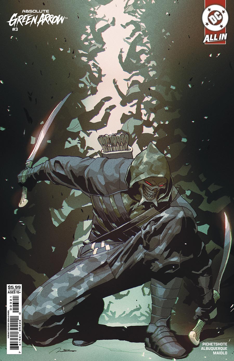 Absolute Green Arrow #3 CVR B