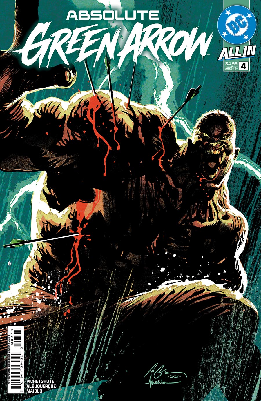 Absolute Green Arrow #4 CVR A