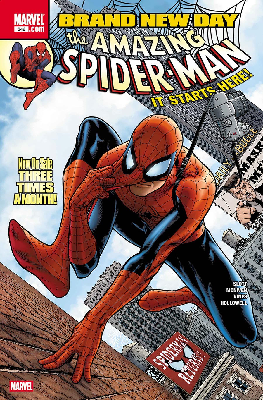 The Amazing Spiderman #546 Foil (2026 Reprint)