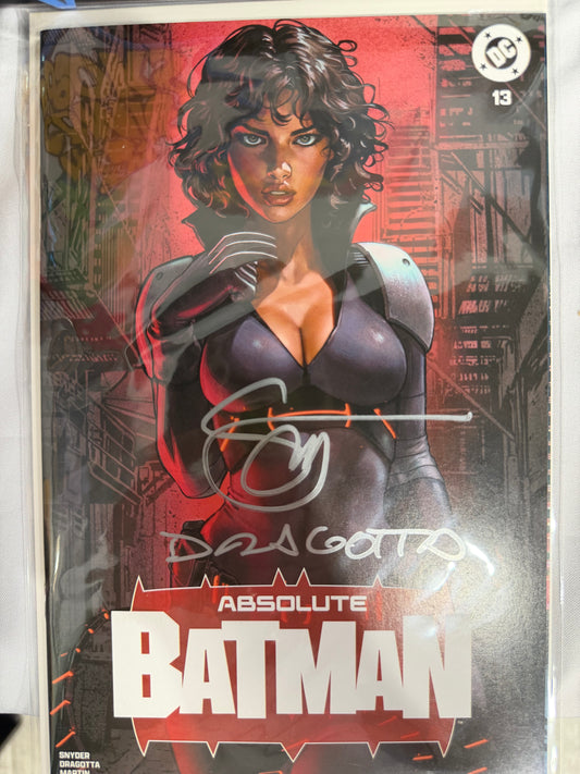 Absolutel Batman #13 Signed by Scott Snyder and Nick Dragotta