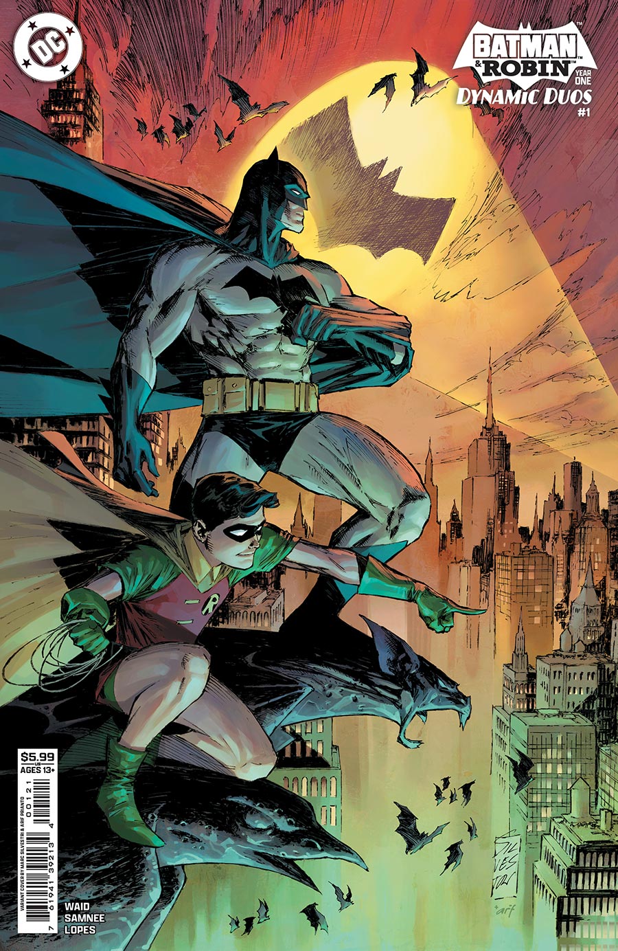 Batman And Robin Year One Dynamic Duos #1 CVR B