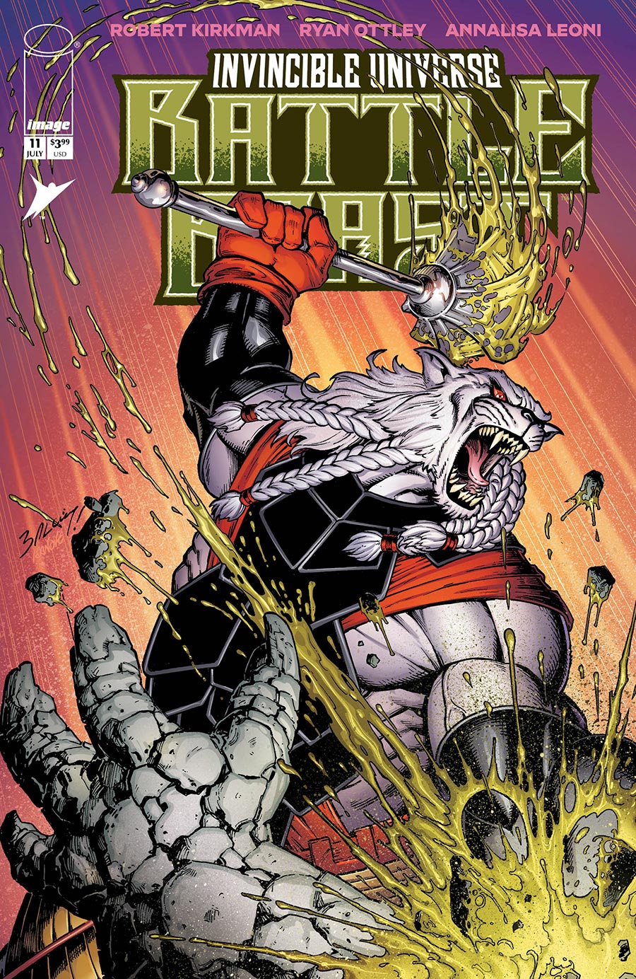 Battle Beast #11 CVR B