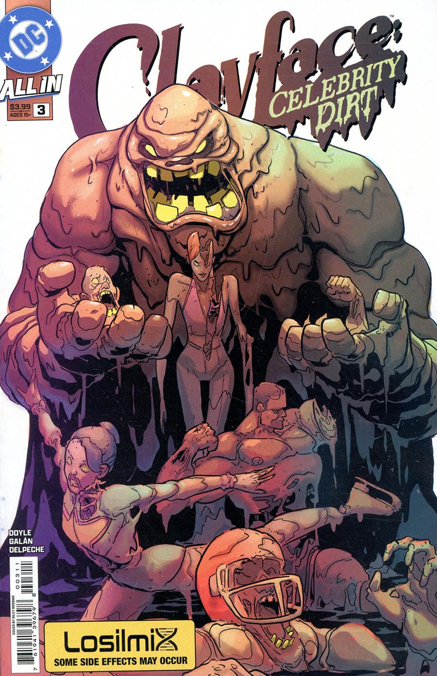 Clayface Celebrity Dirt #3 CVR A