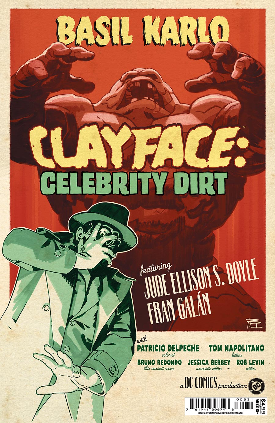 Clayface Celebrity Dirt #3 CVR C