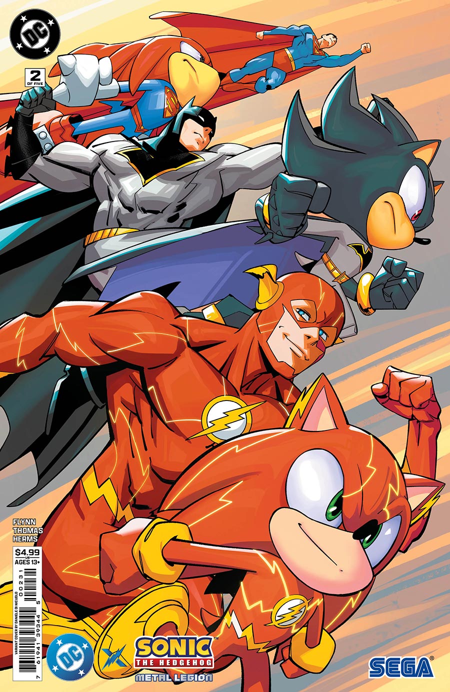 DC X SONIC METAL LEGION 2 of 5